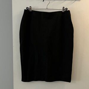 George Classic Black Pencil Skirt